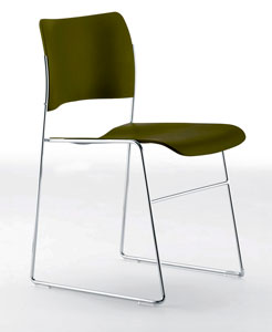 40/4 plastci stacking chair