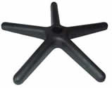 28" Black Composite Chair Base