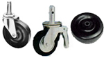 single wheel casters