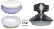 Felt Glides-Snap On Cap Hi Profile