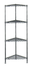 corner wire shelving units